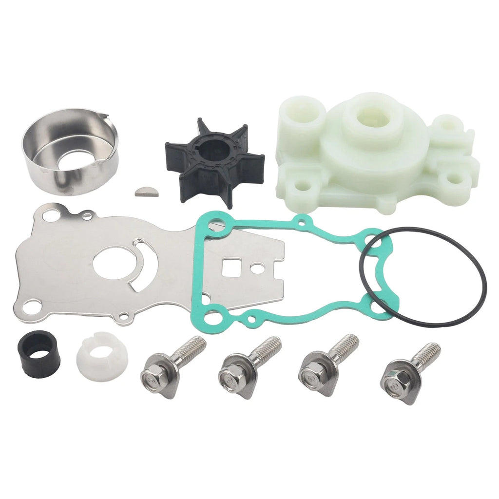 Water Pump Impeller Kit with Housing for Yamaha 25/30/40HP (1990–2023) 66T-W0078