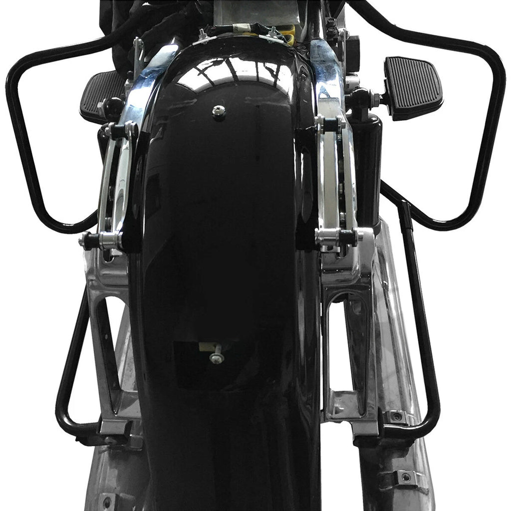 Saddlebag Bracket Guard Crash Bars for Harley Touring Electra Glide (2014–2023)