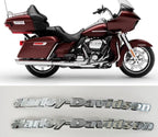Chrome Gas Tank Emblem Medallions for Harley Davidson Ultra Limited (2008–2023)