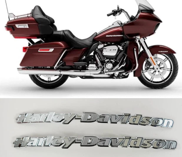 Chrome Gas Tank Emblem Medallions for Harley Davidson Ultra Limited (2008–2023)