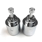 Chrome RR Bar Ends for Honda CBR1100XX (1997–2007)