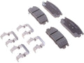 Rear Brake Pad Set for Suzuki XL7 (2007–2009) XB799JT Silver Ceramic