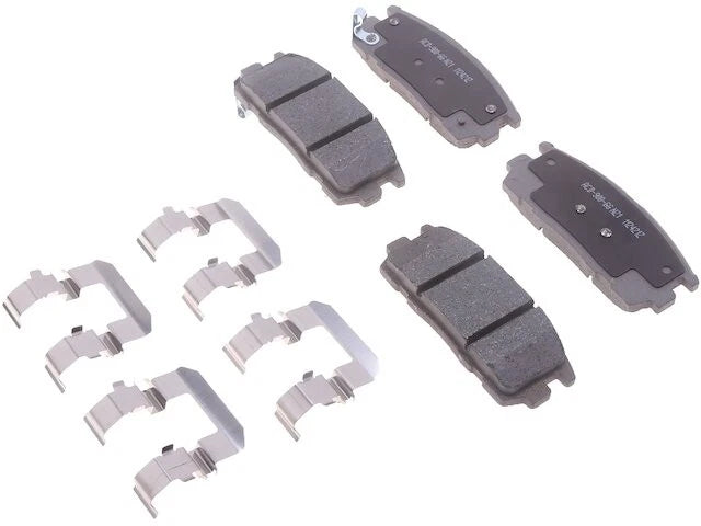 Rear Brake Pad Set for Suzuki XL7 (2007–2009) XB799JT Silver Ceramic