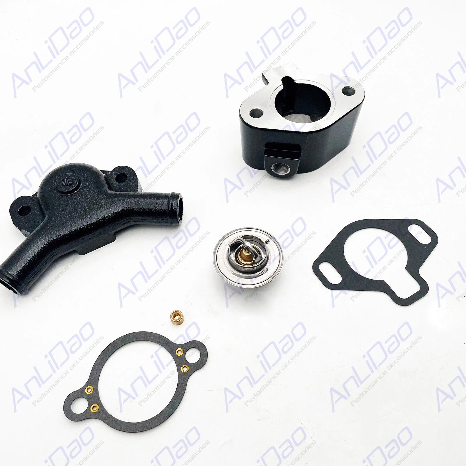 Thermostat Housing Cover for Mercruiser V6 V8 5.0L 5.7L (Closed Cooling) 55131A5