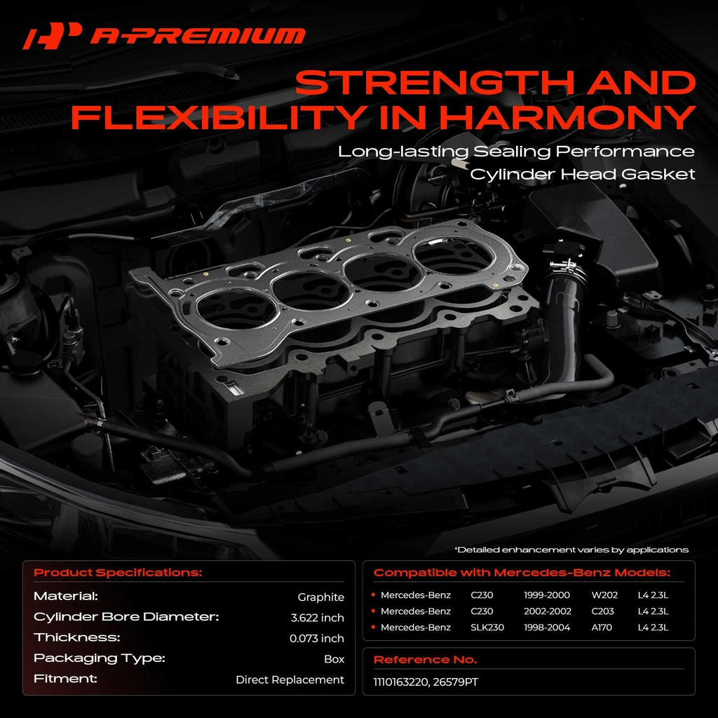 Cylinder Head Gasket for Mercedes-Benz C230 (2001–2007)