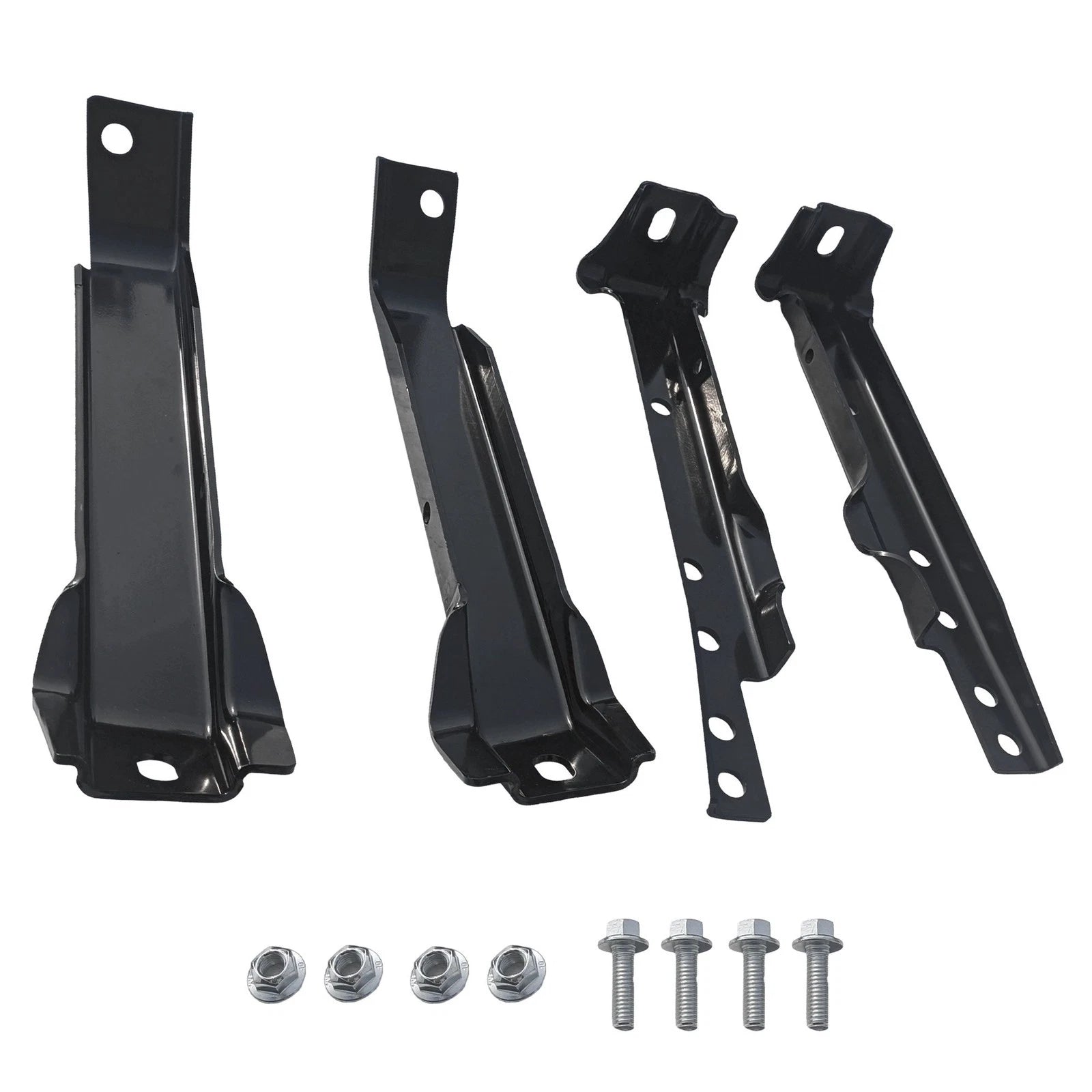 Set of 2 Rear Bumper Bracket Kit for Chevy Pickup (1967–1972)