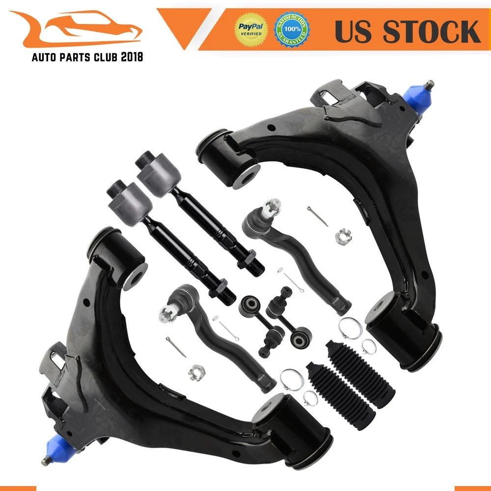 Set of 10 Front Lower Control Arms with Ball Joints for Toyota Tundra (2007–2016)