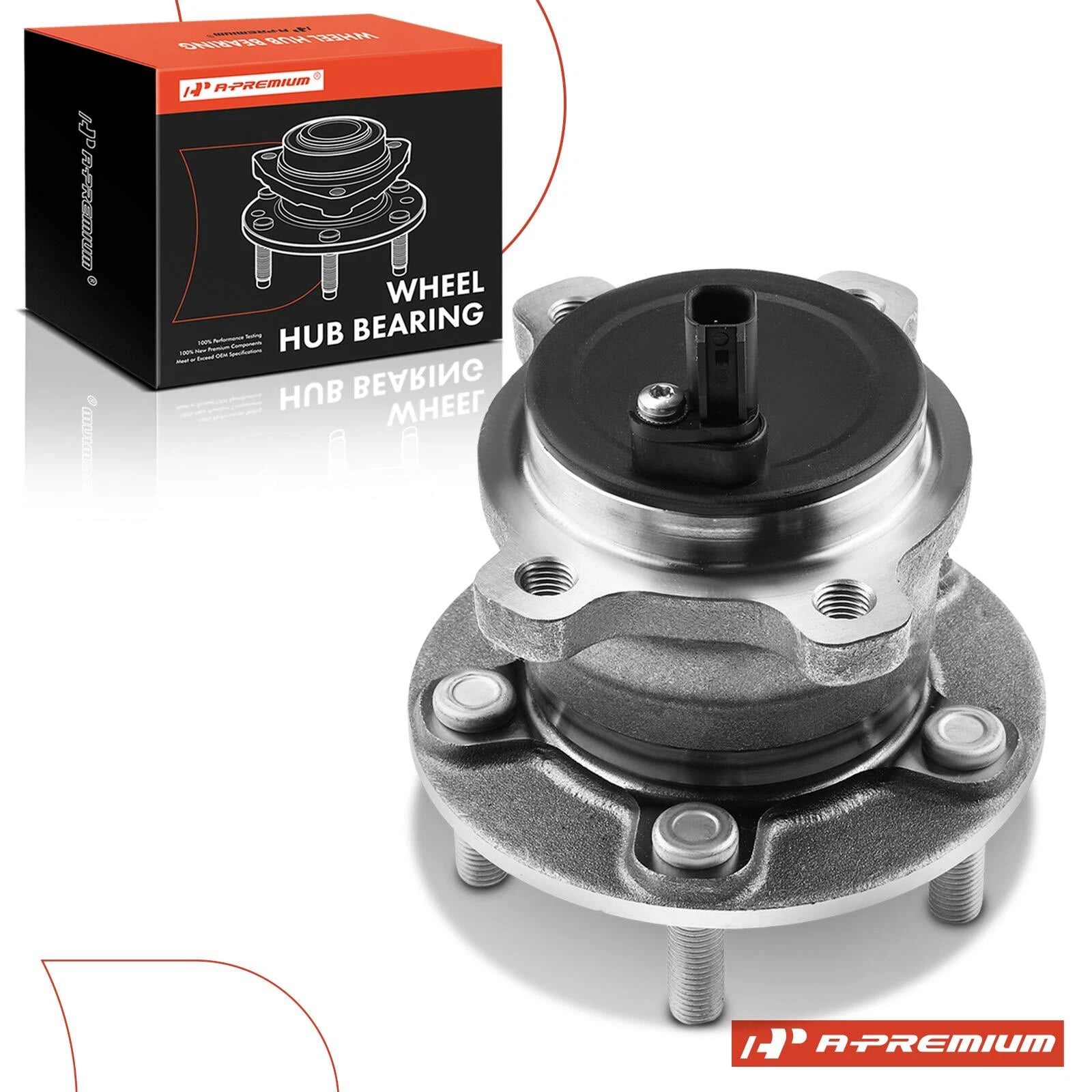 Rear Wheel Hub & Bearing Assembly w/ABS for Ford Escape (2013–2019)