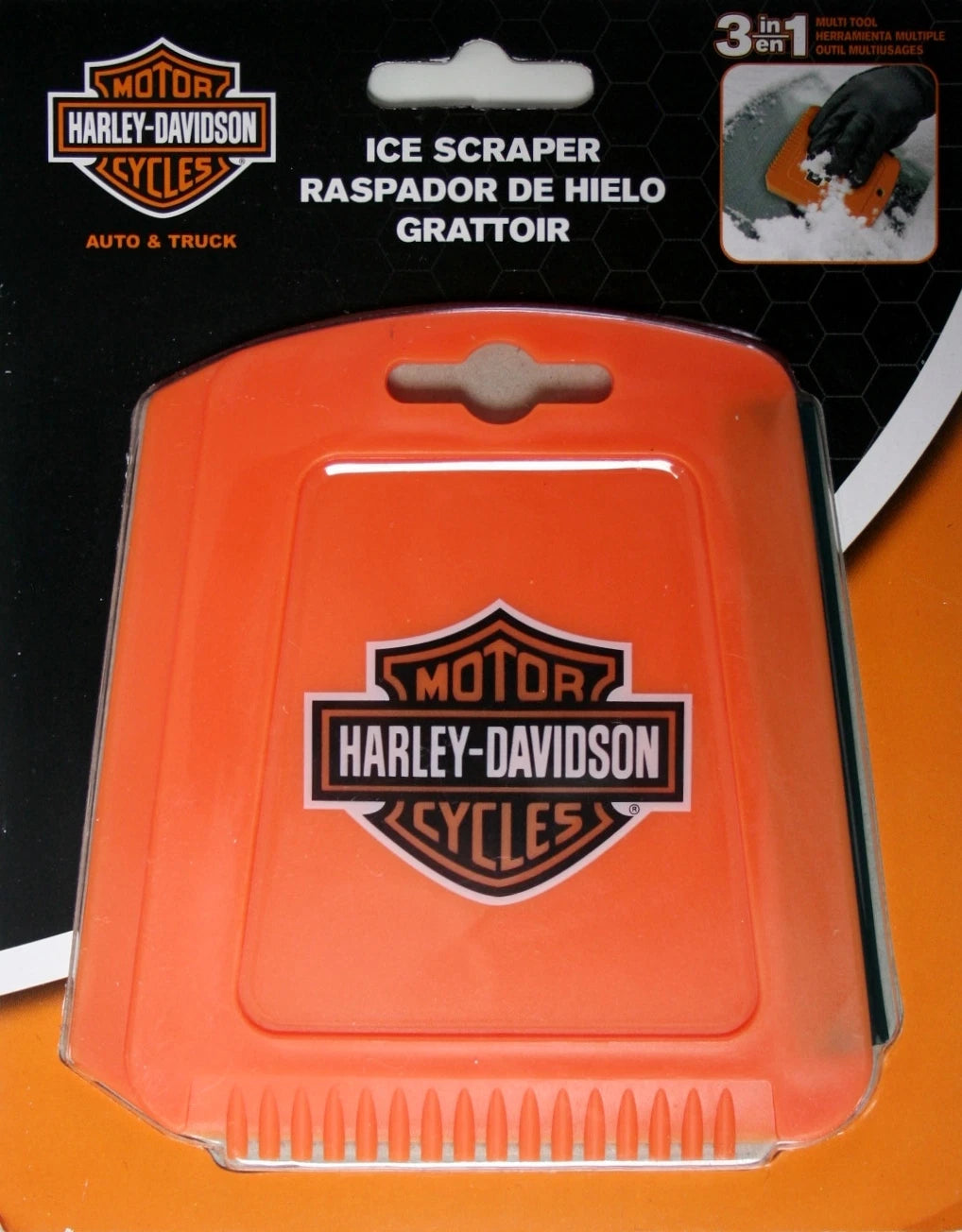 3X Ice Chipper Scraper for Harley Davidson Motorcycle (HD)