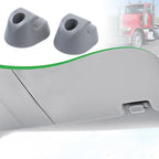2X Sun Visor Clip S16-1023-661 F01377-2 for Kenworth Peterbilt
