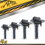 Set of 4 Ignition Coil Packs for Subaru Impreza (2002) Turbocharged