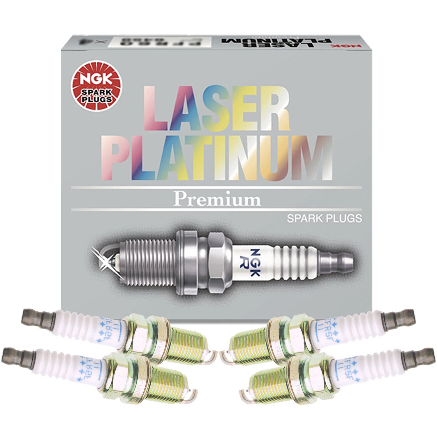 Set of 4 NGK Laser Platinum Spark Plugs for Acura Chrysler Dodge Honda Jeep Kia L4