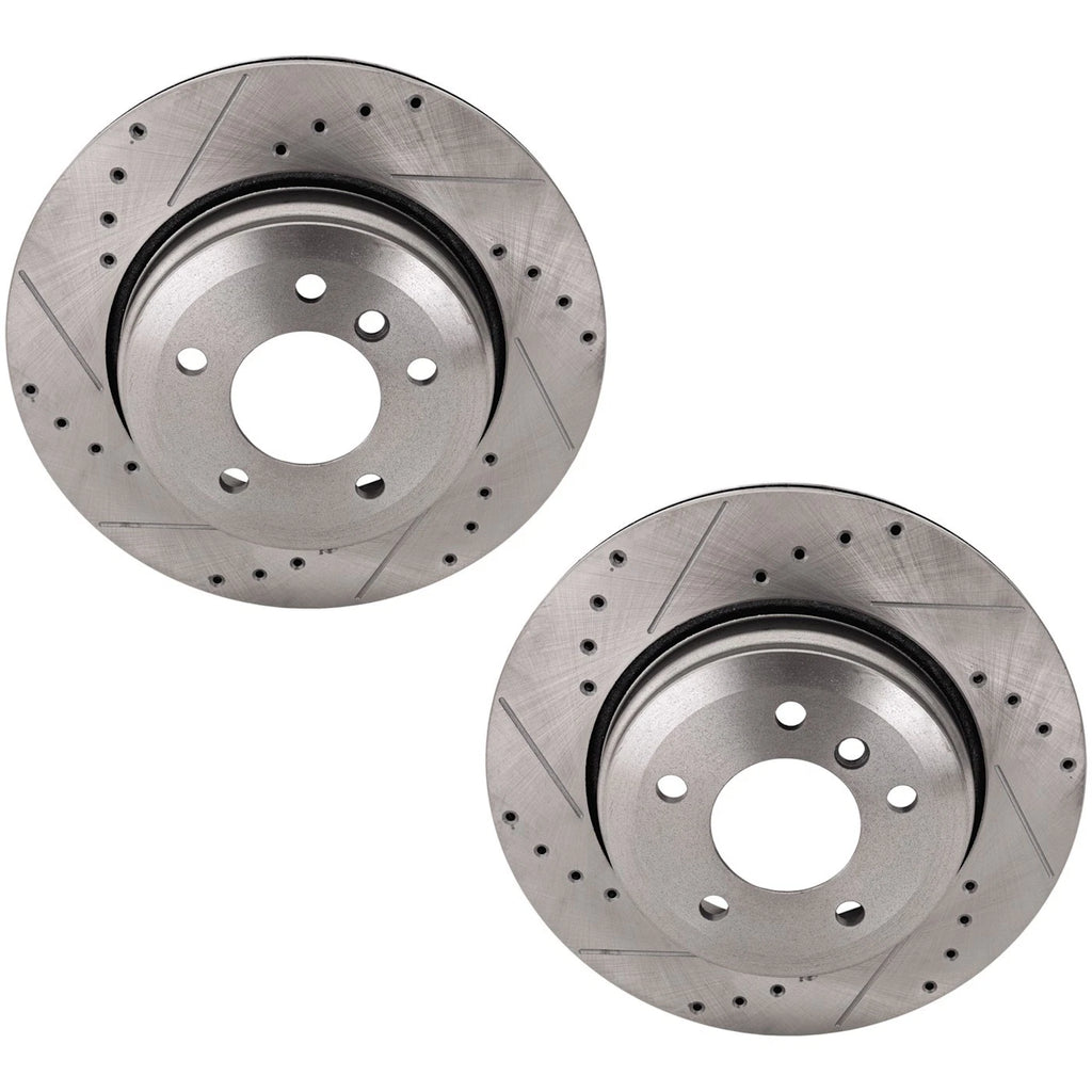 Rear Brake Disc Rotors for BMW 5 Series E60 (2004–2007)