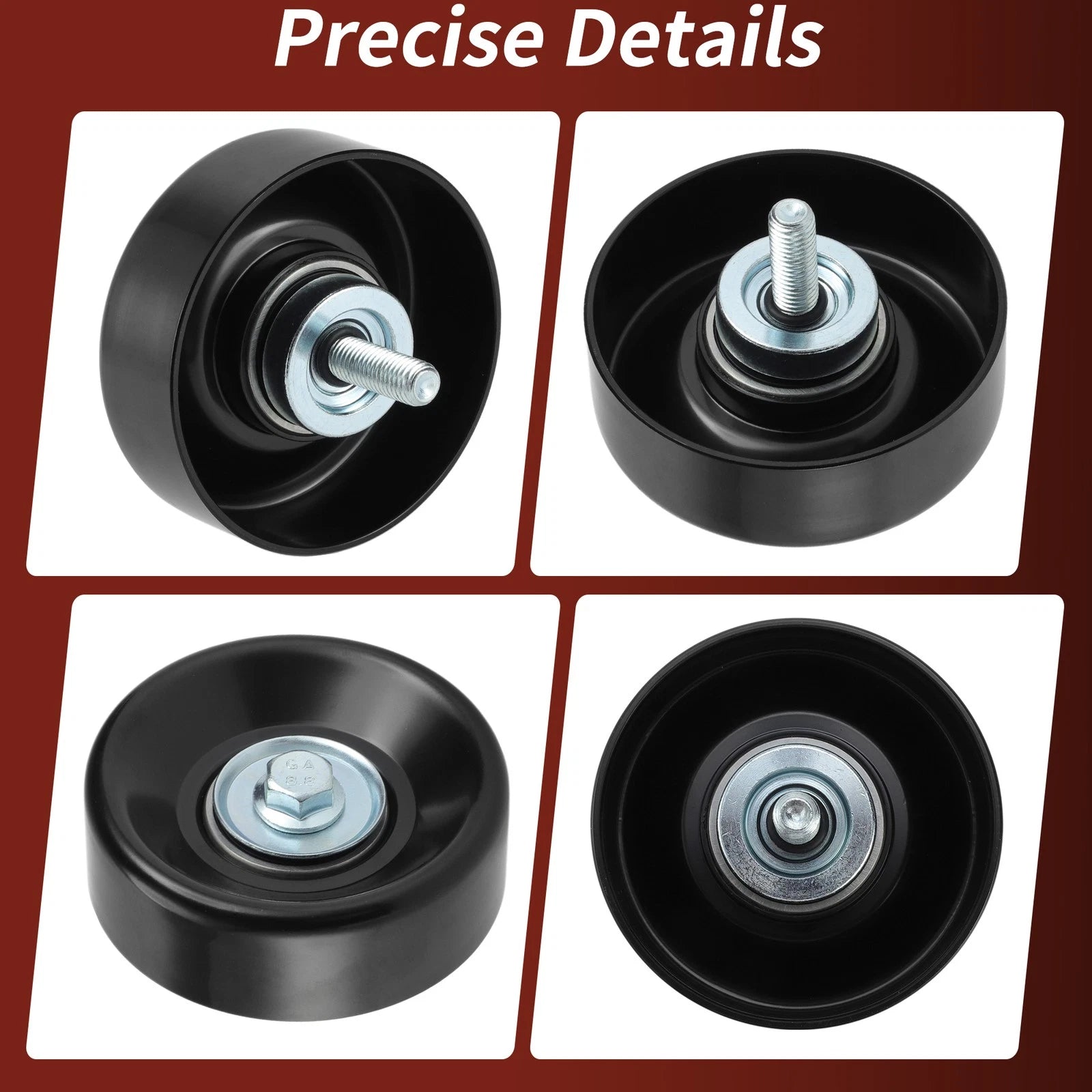 Accessory Drive Belt Idler Pulley for Chevrolet Silverado, GMC Yukon (No. 36299)