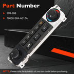 A/C Climate Control Module Switch for Honda Accord Odyssey (1998–2004)