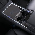 Center Console Wrap Cover Sticker for Tesla Model 3/Y (2021–2024)