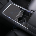 Center Console Wrap Cover Sticker for Tesla Model 3/Y (2021–2024)