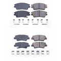 PowerStop Z17 Low-Dust Ceramic Disc Brake Pad Kit for Sportage Tucson (2011–2023)
