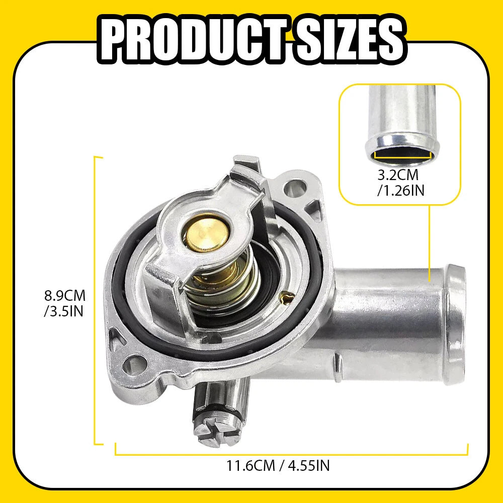Aluminum Thermostat Housing for Dodge Journey, Grand Caravan, Avenger (2011–2019)