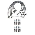 Denso 8mm Wire Set & 8 Iridium Power Spark Plugs Kit for Chevy GMC V8 (0–0)