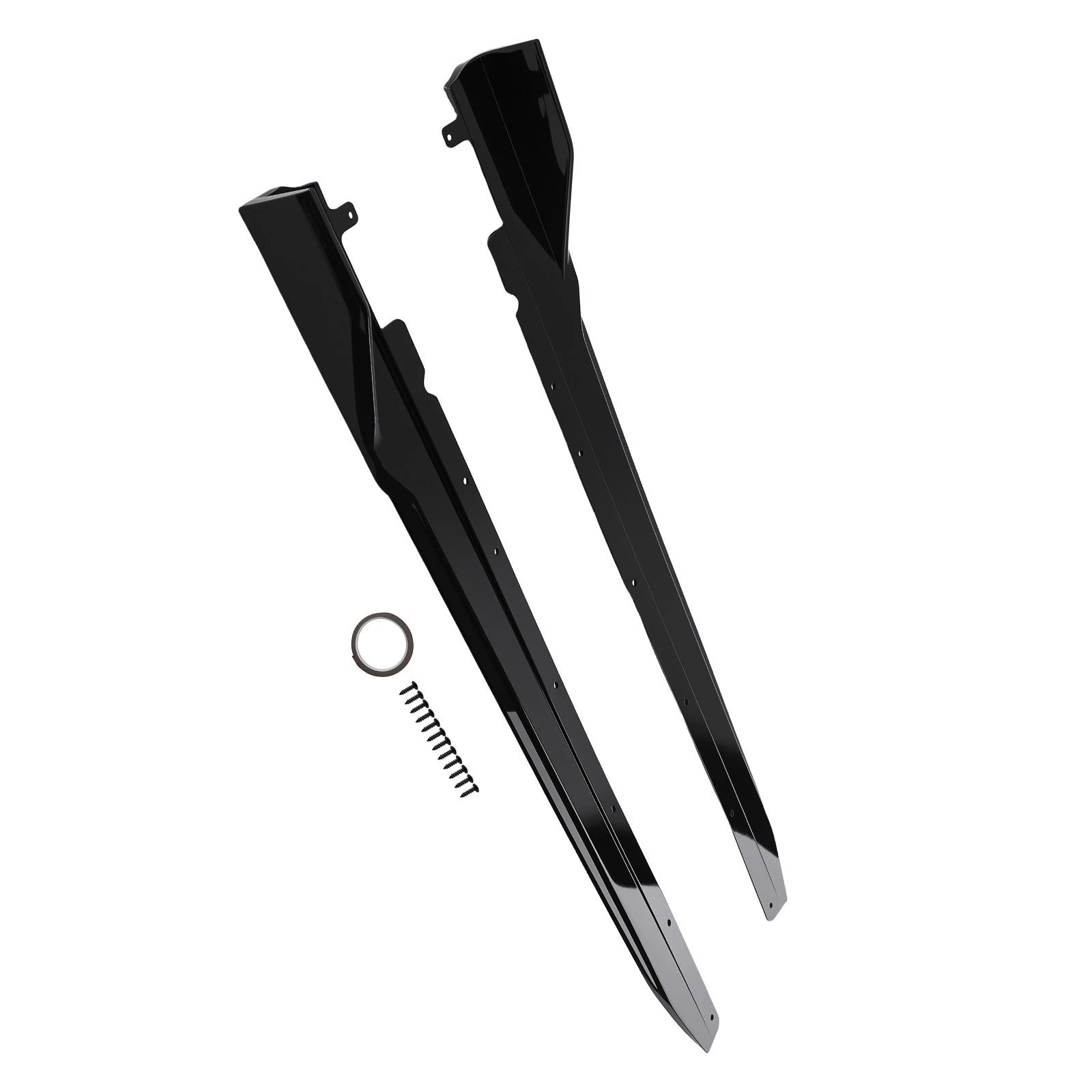 Side Body Moldings for BMW 3-Series 320i 330i (2019–2022) Gloss Black