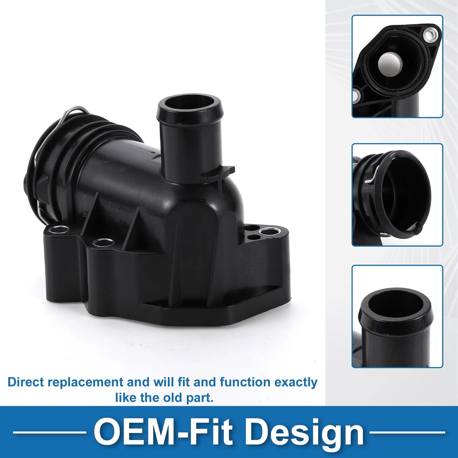 Engine Coolant Thermostat Housing Assembly for Mercedes-Benz GL350 (2010–2016)