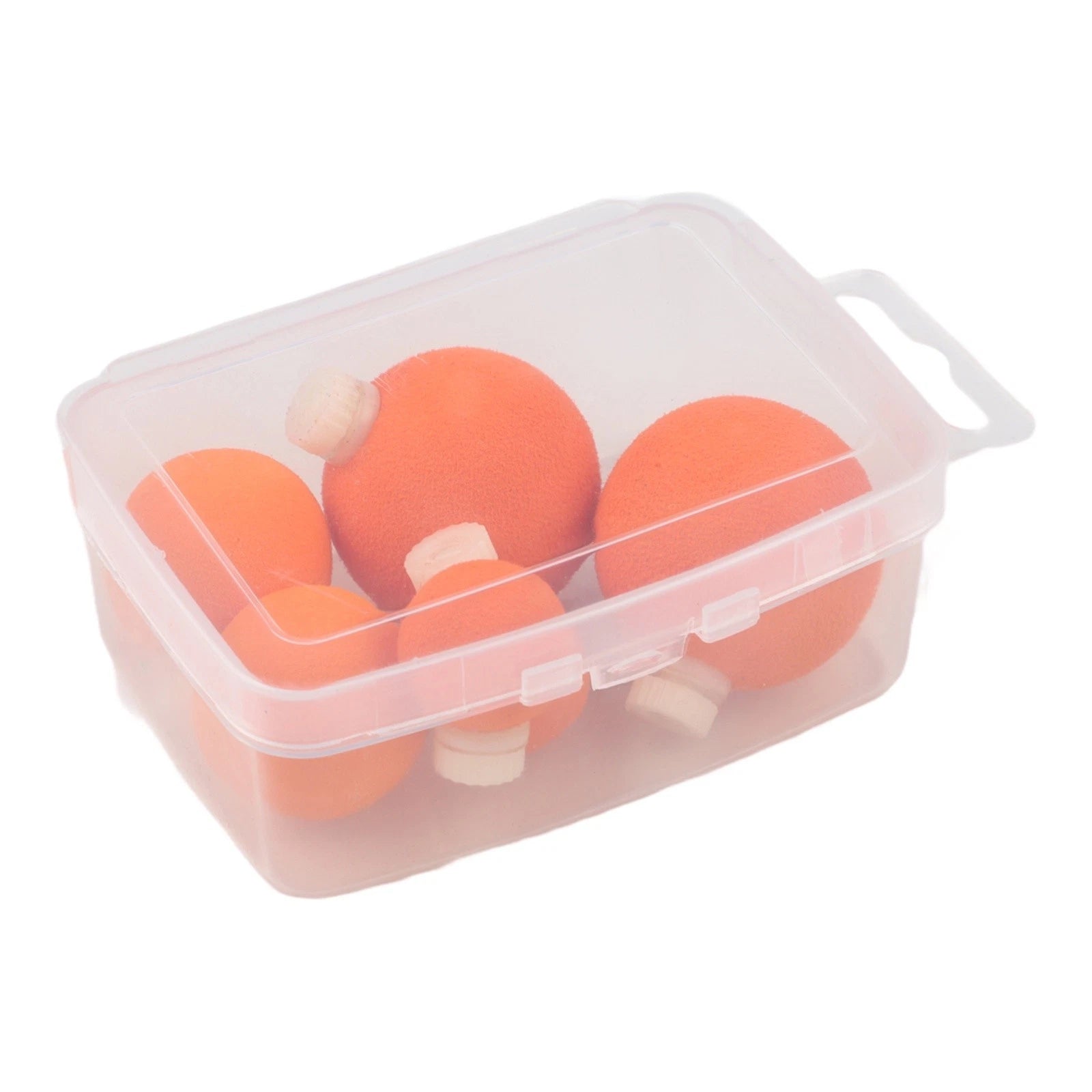 Set of 6 EVA Fishing Float Balls for Quick Release Fly Fishing (17mm, 24mm, 32mm)