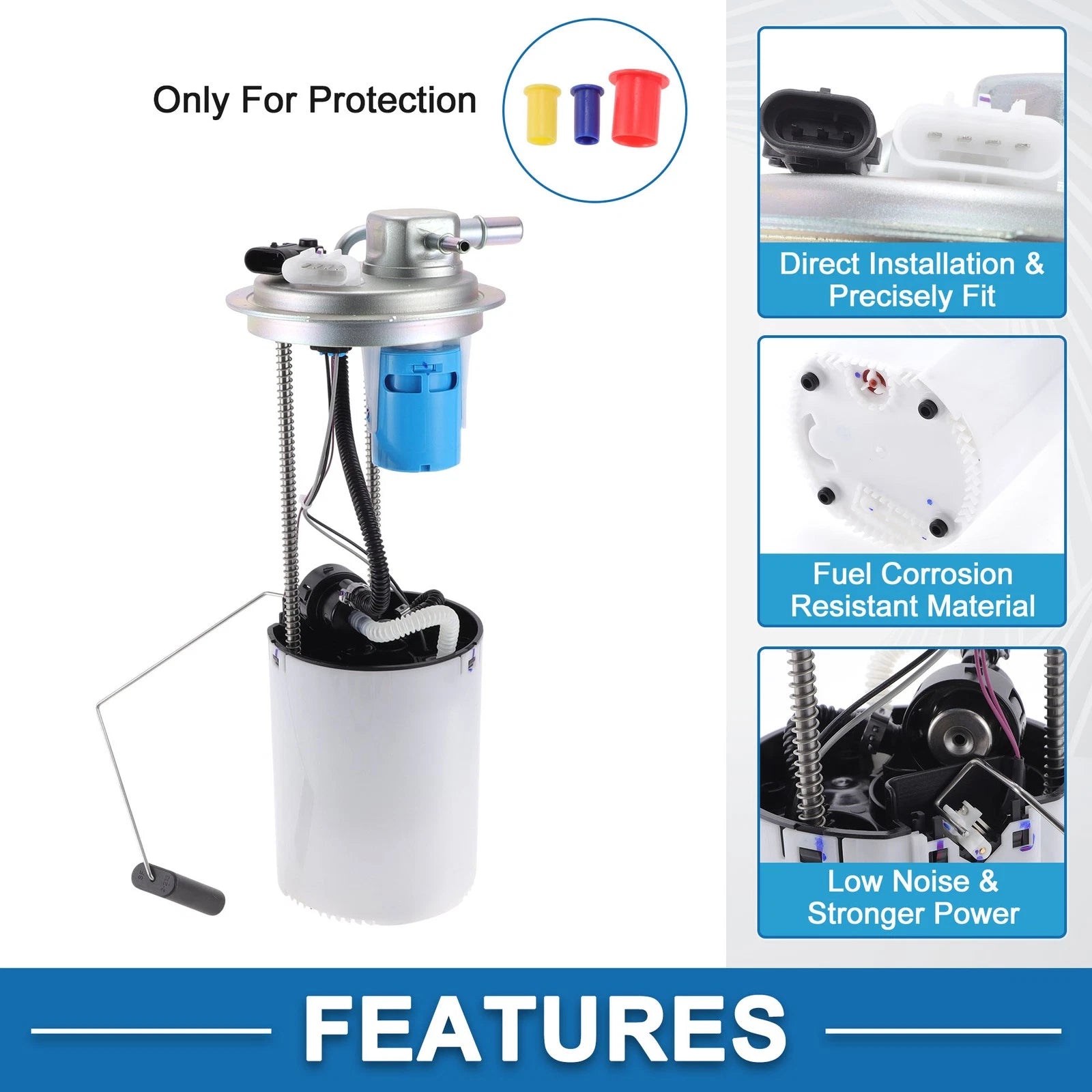 Electric Fuel Pump Assembly No.E3684M for Chevy Silverado 1500 (2004–2007)