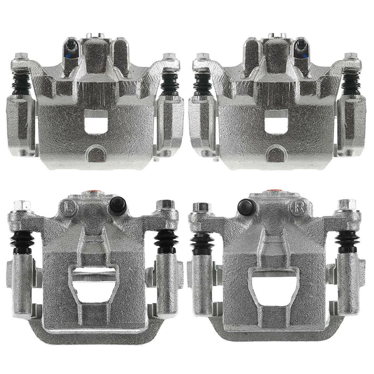 Set of 4 Brake Calipers with Bracket for Nissan Altima (2002–2006)