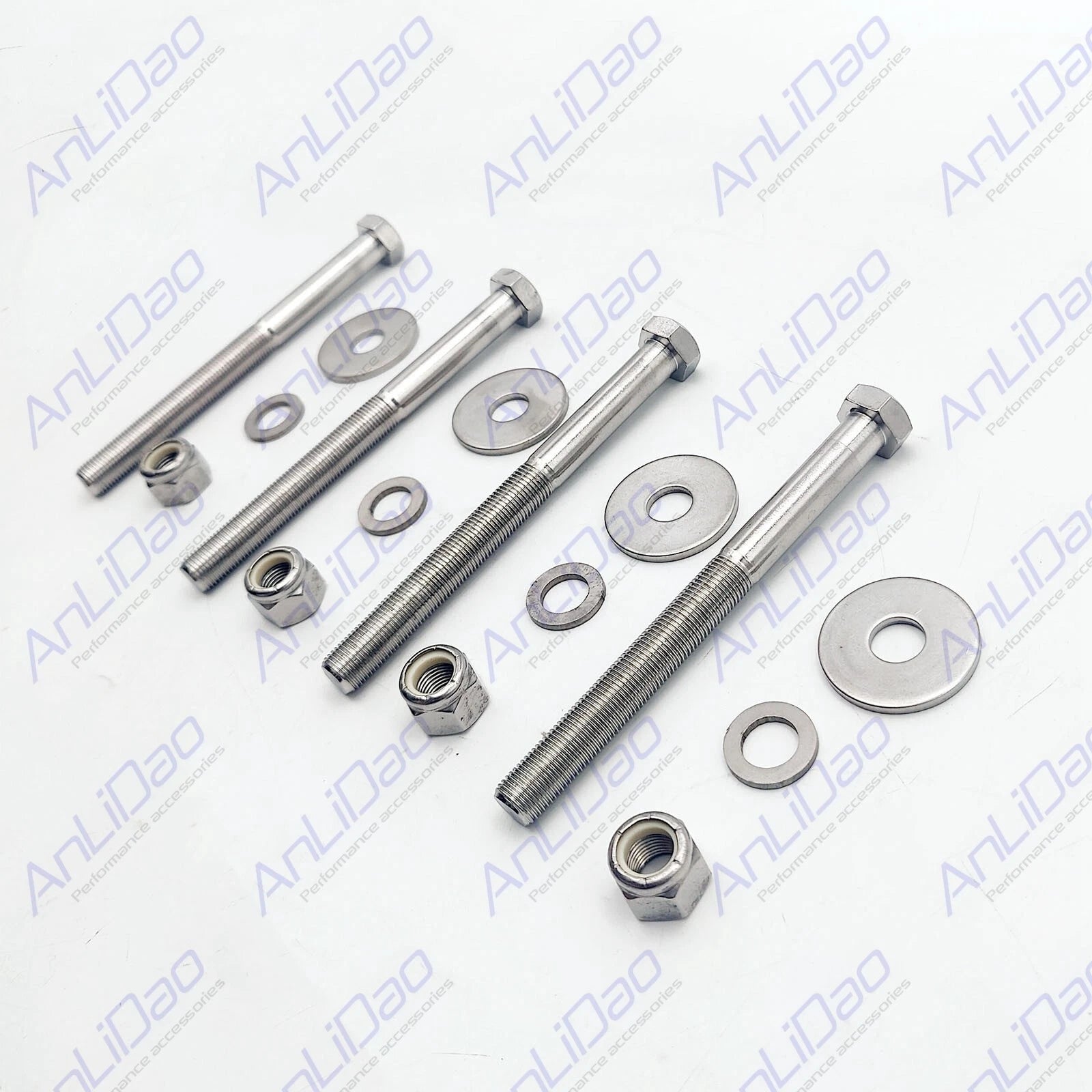 Set of 4 Transom Mounting Bolts for Mercury Engine (10-67755A14, 67755A14)
