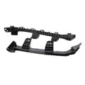 2X Front Bumper Headlight Bracket for Honda Civic Sedan (2022–2023) Black