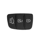 Silicone Key Shell Button Pad 3 x Buttons for Hyundai Sonata, Elantra (2011-2020)
