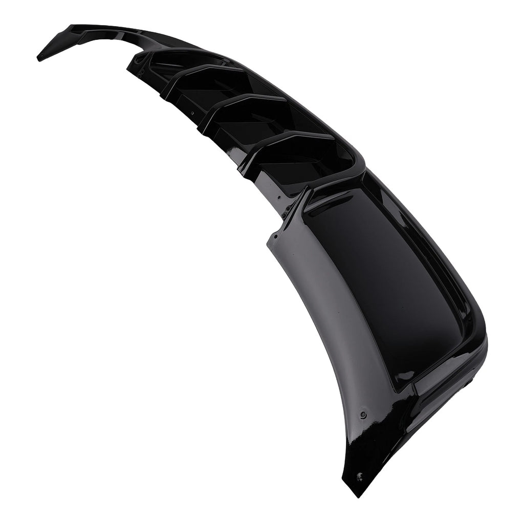 Rear Gloss Black Lower Bumper Lip Kit for BMW E82 125i 135i M Sport (2007–2013)