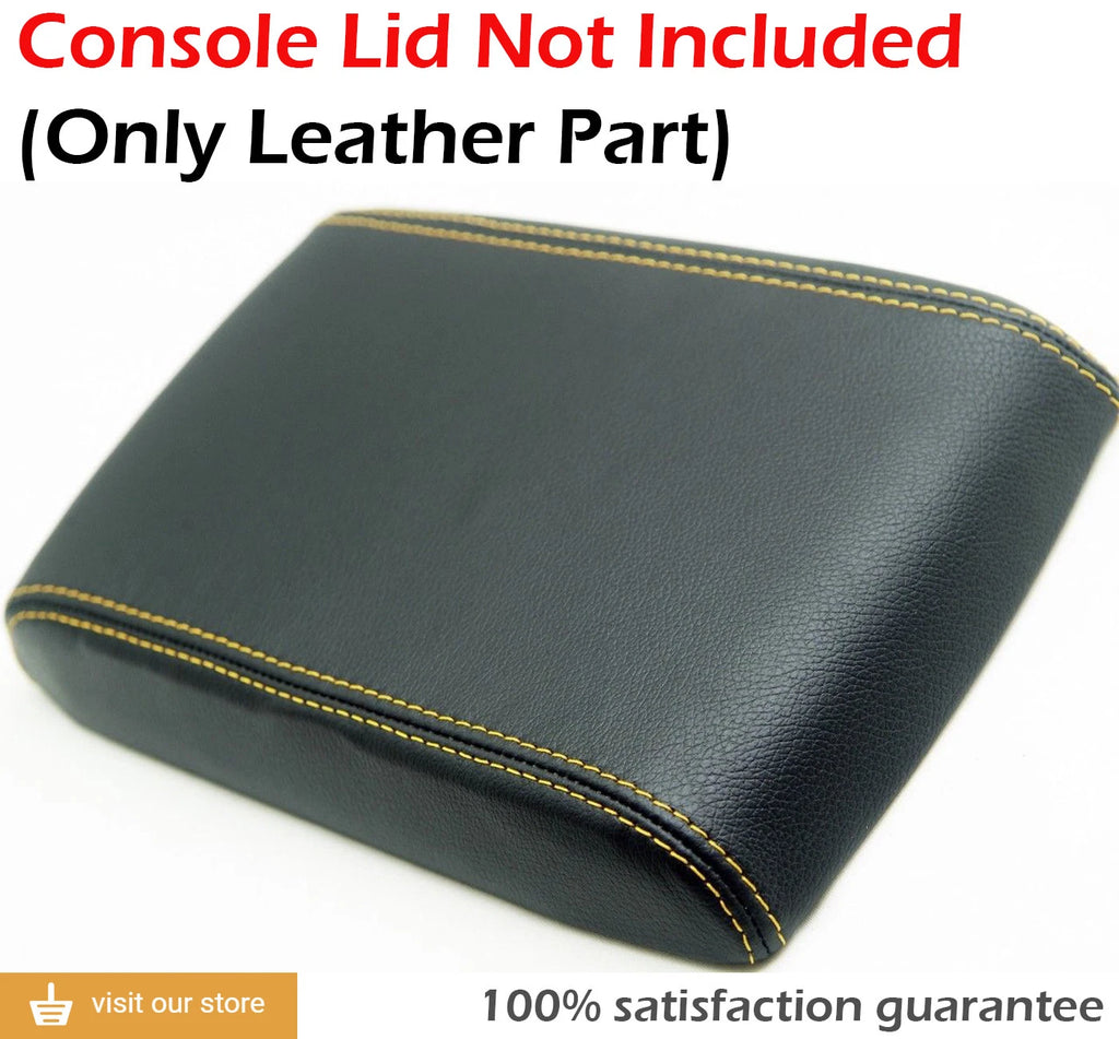 Leather Synthetic Console Armrest Cover for Dodge Challenger (2008–2014)