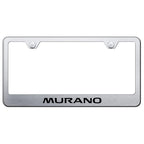 Brushed Stainless Steel License Plate Frame for Nissan Murano