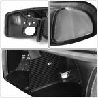 Set of 2 Black Housing Clear Corner Headlight Lamps for GMC Sierra 1500 Yukon (1999–2007)