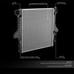 Aluminum Core Radiator DPI 2583 for Dodge Ram 1500 2500 3500 (2003–2006)