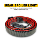 Carbon Fiber LED Tail Light Brake Strip for Universal Fit