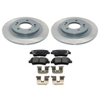 DuraGo Rear Rotors & Bosch QuietCast Ceramic Pads for Optima (2014–2016)