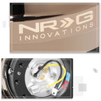 NRG SRK-220BKC Steering Wheel Quick Release Adapter for