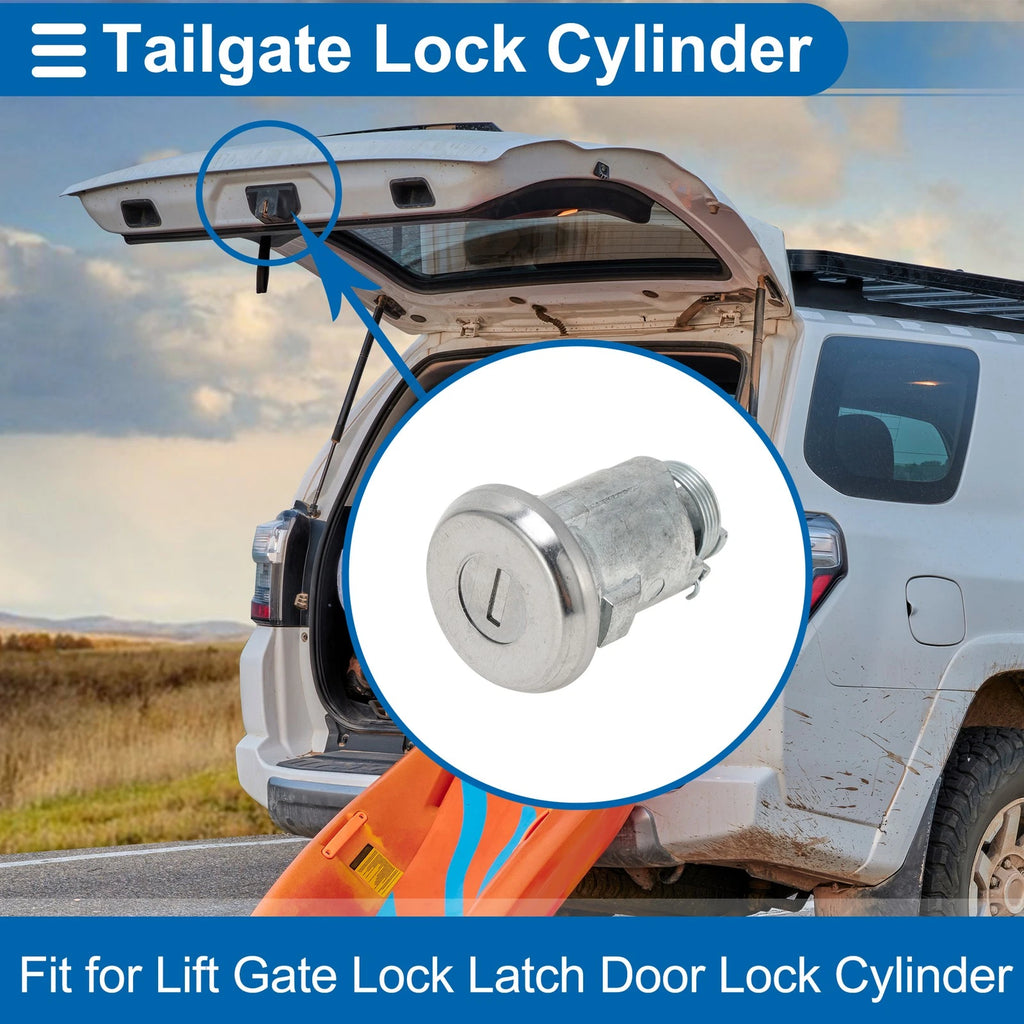 Trunk Lock Cylinder Set w/Tailgate Lock & Keys for Buick Special (1963)