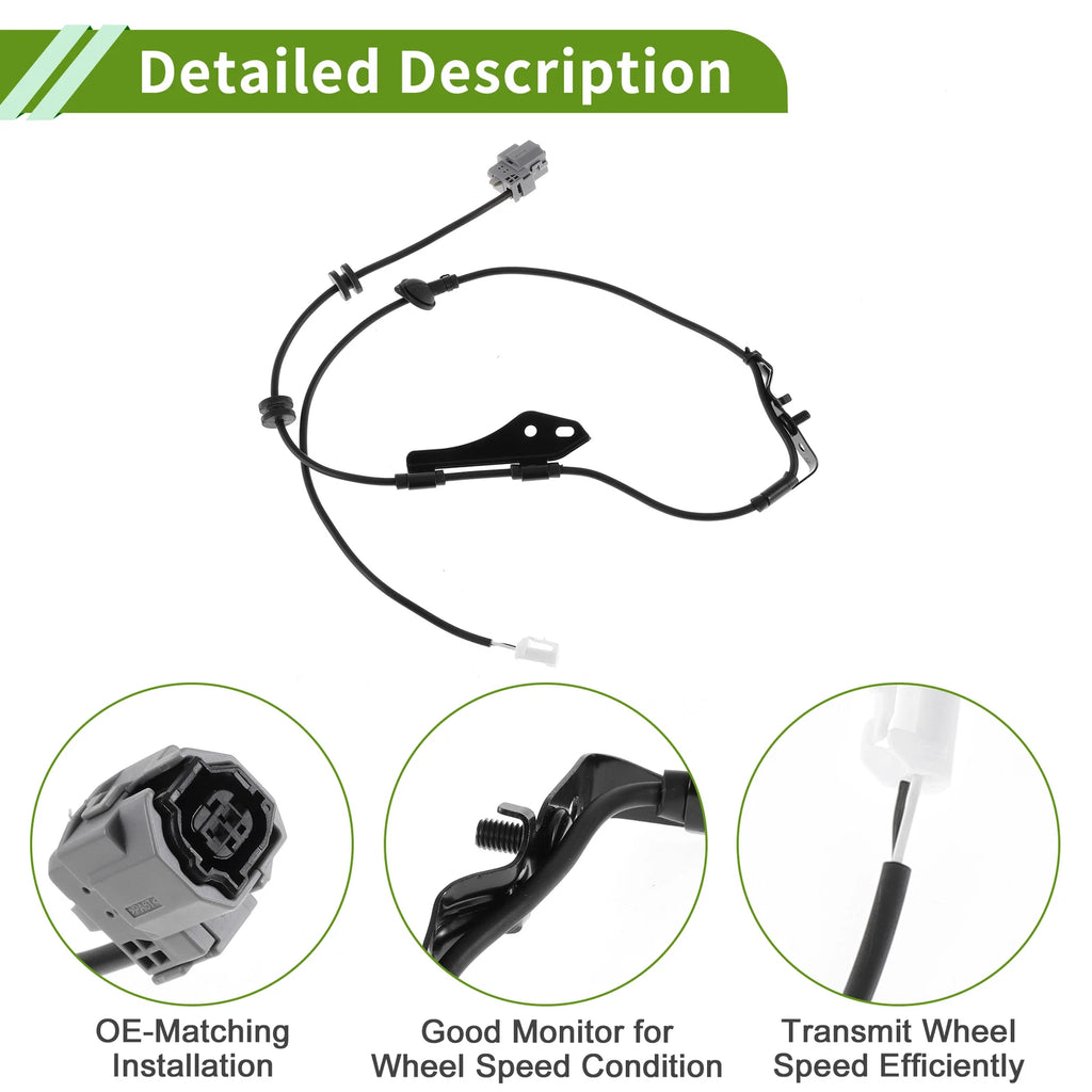 ABS Wheel Speed Sensor No. 8951612070 for Toyota Scion xB (2004–2015)
