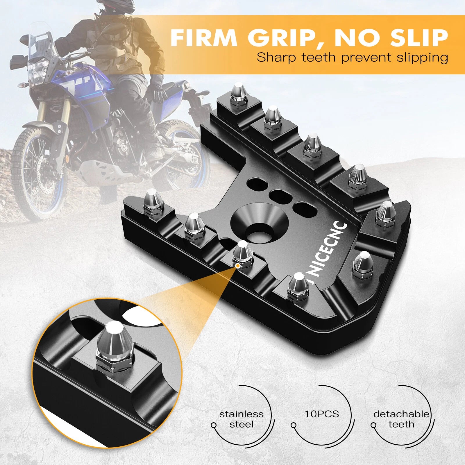 Brake Lever Pedal Extender for Yamaha Tenere 700 XTZ700 XTZ07 (2019–2024)
