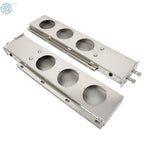Set of 2 Mud Flap Hangers for Trucks with Light Cutouts (30")