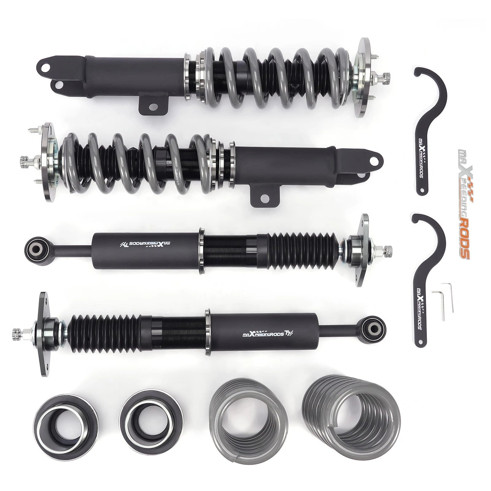 Coilovers Kit with 24-Way Adjustable Damping for Dodge Charger Challenger (2011–2022)