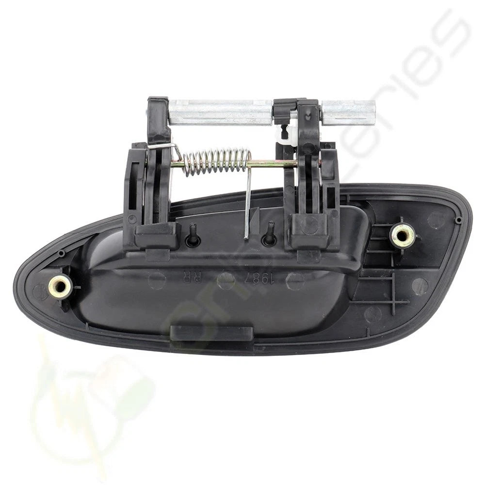 Outer Door Handle for Nissan Altima (2002–2006) - Black, Rear Right Side