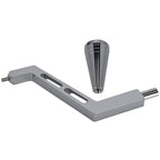 Shifter Arm for Chevrolet GMC Trucks SUVs (1995–1998) Polished Silver