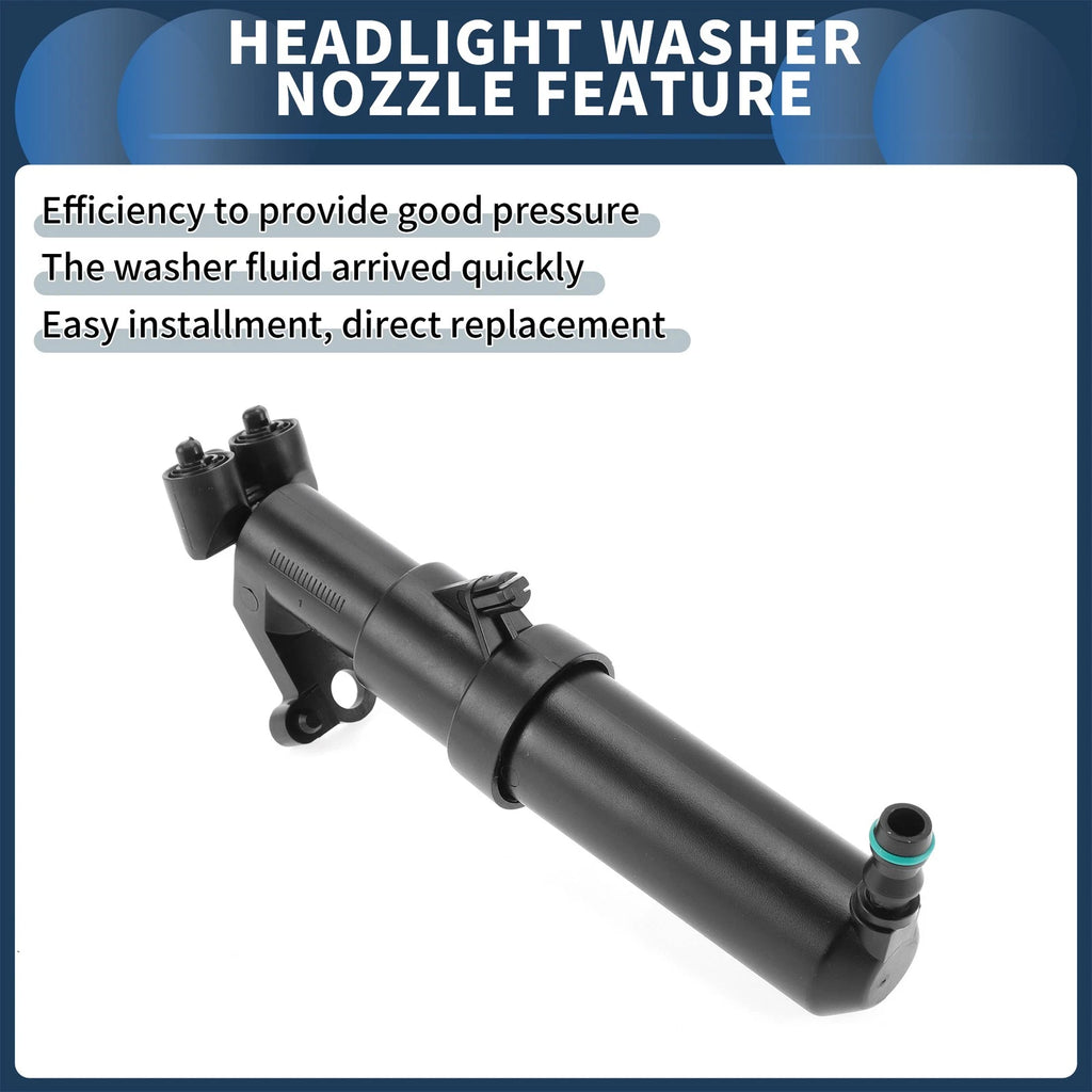 Front Passenger Headlight Washer Nozzle for Mercedes-Benz C230 (2003–2007) No.2038600647