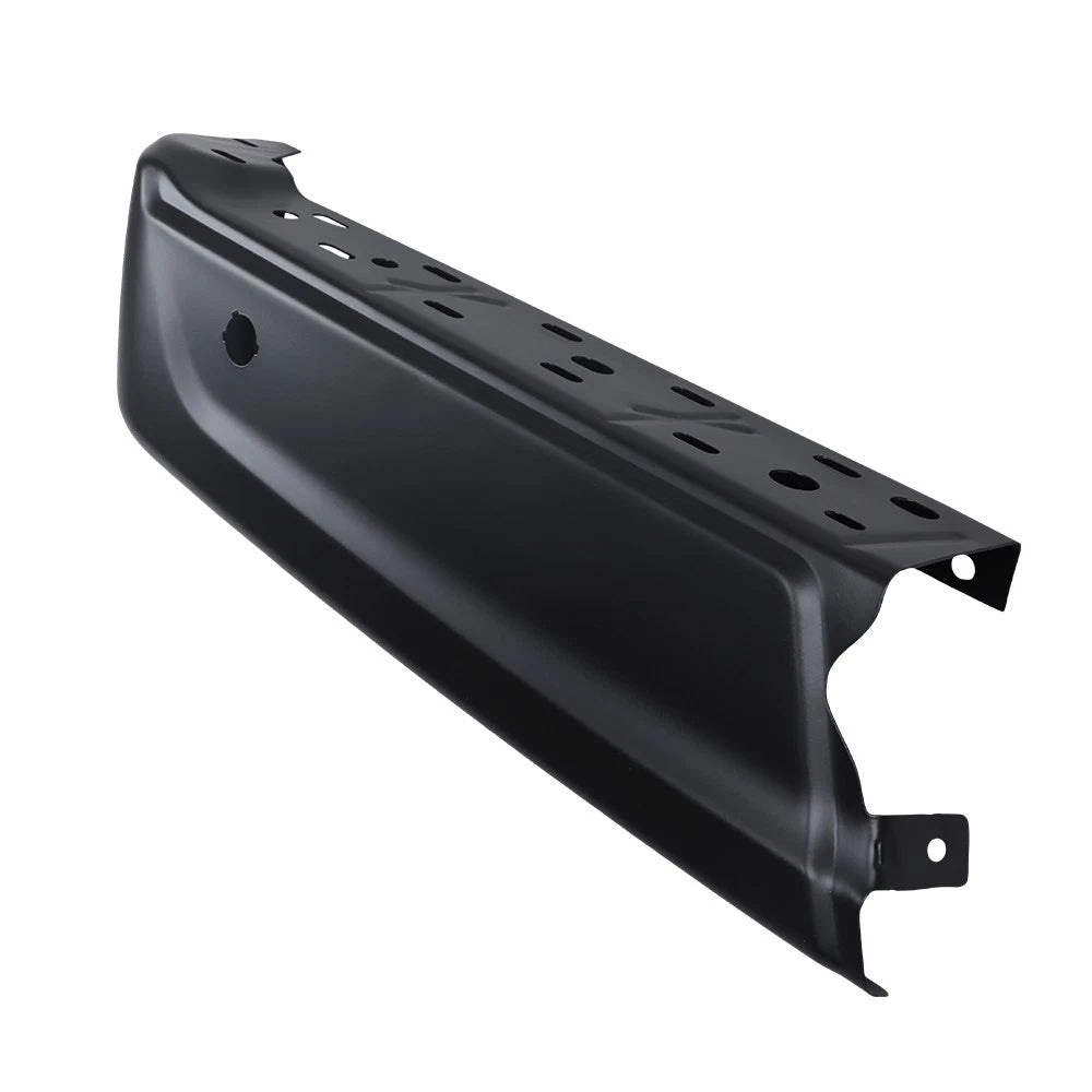 Bumper for Ford F-150 (2021–2023) W/Radar Hole Black Rear Left Passenger Side