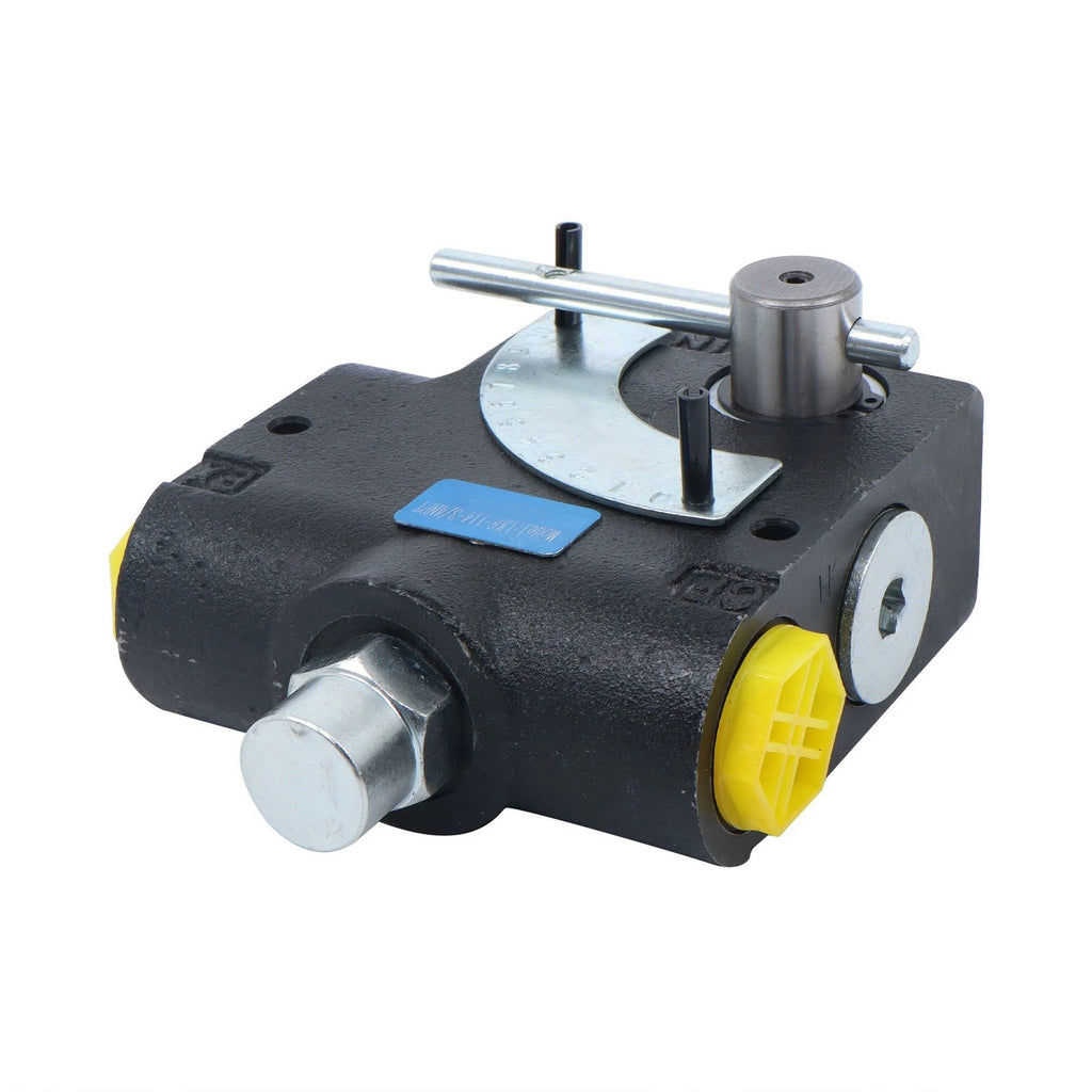 Adjustable Hydraulic Flow Control Valve for Various Applications (0-30 GPM)